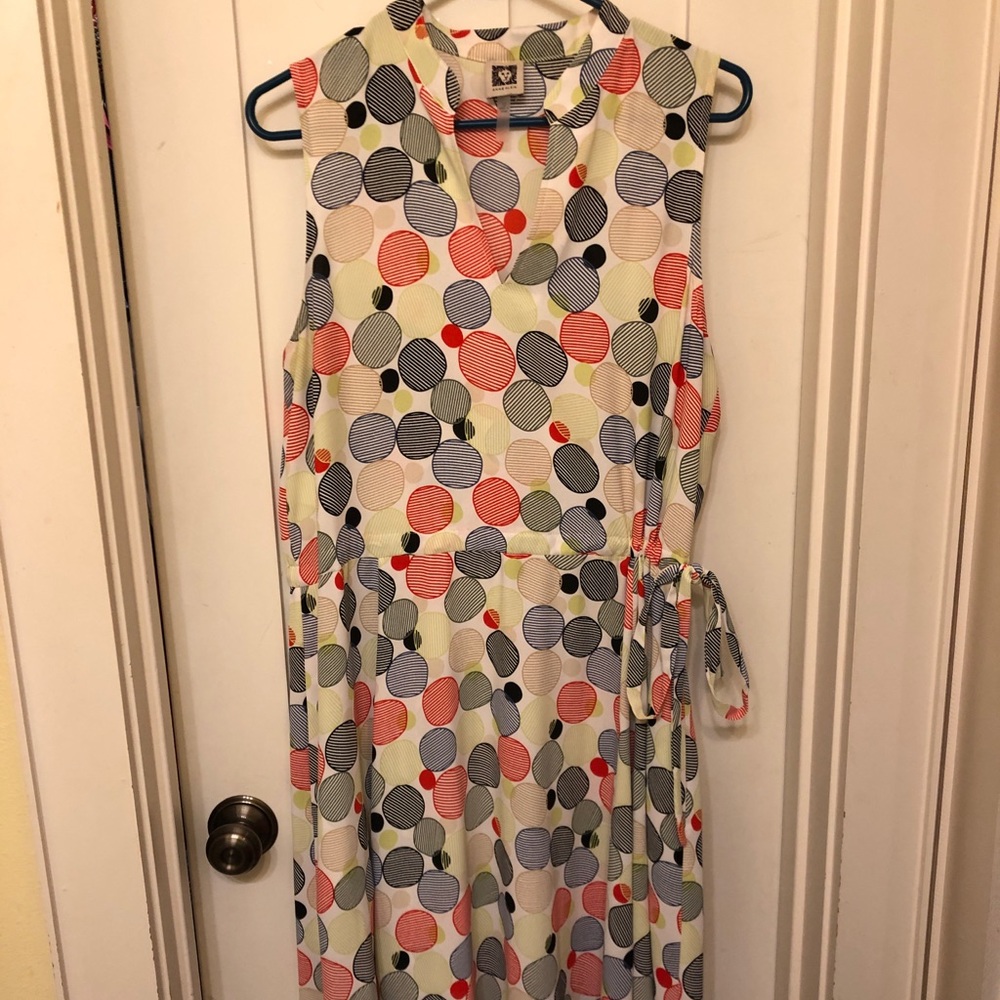 Anne Klein Polka Dot Dress